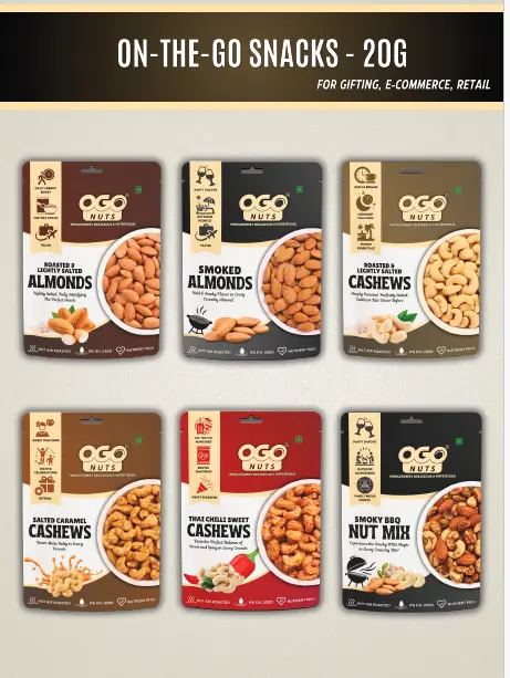 OGO Smoked Almond 43 gm